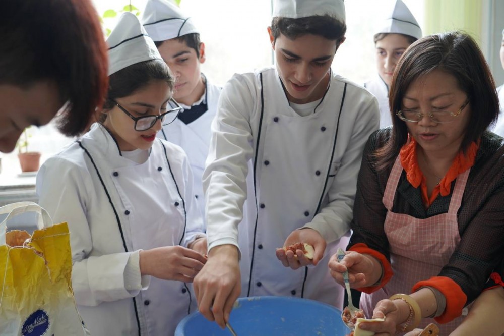 “Çin mətbəxinin inciləri” mövzusunda master-klass keçirildi - FOTO